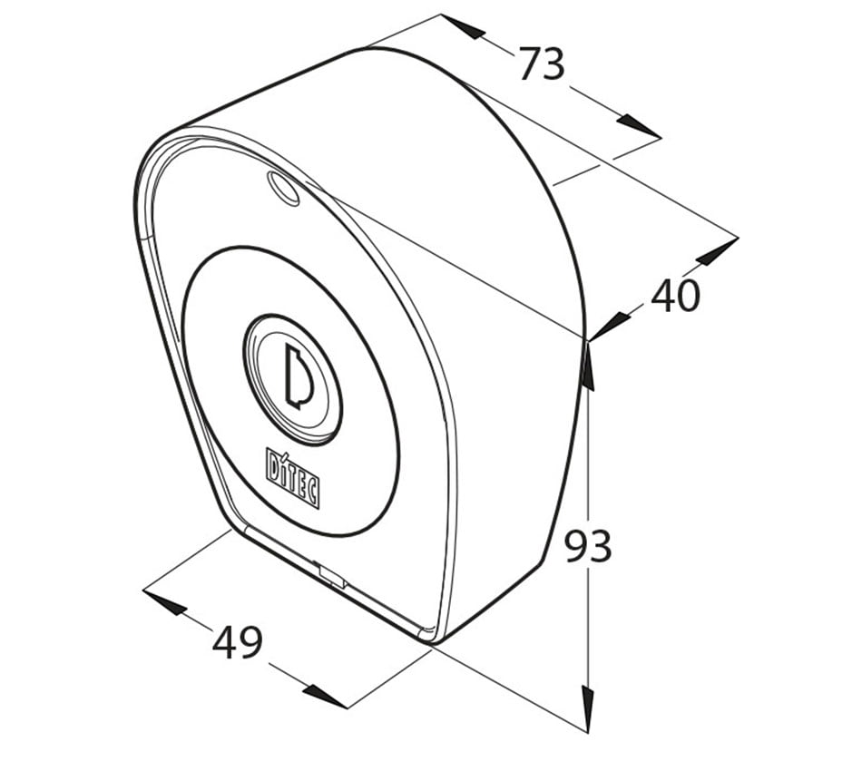 2 Position Momentary Keyswitch