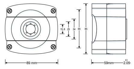 Door Release IP66 High Impact Push Button - Single Pole - Image 4