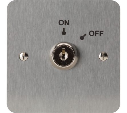 Momentary 2 position Key-Switch - Single Pole