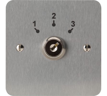 Maintained 3 Position Key-Switch - Single Pole