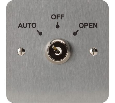 Maintained 3 Position Key-Switch - Single Pole