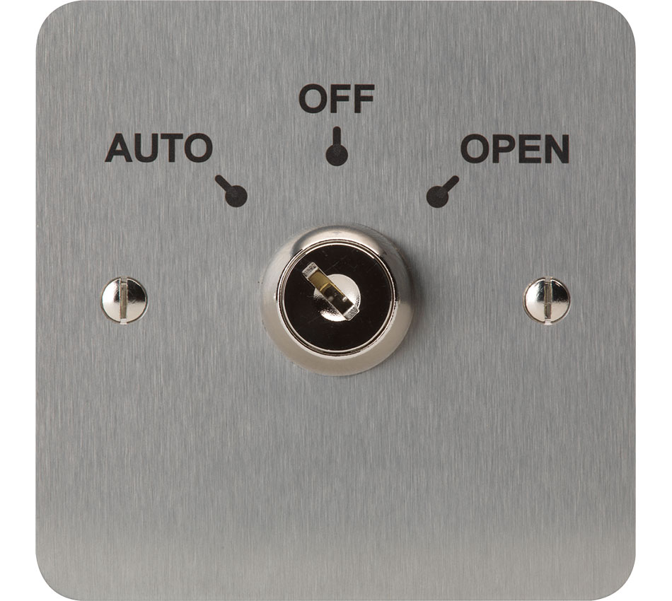Switch.method: OFF-ON KS-31 Switch: key switch 2-position Key: flat