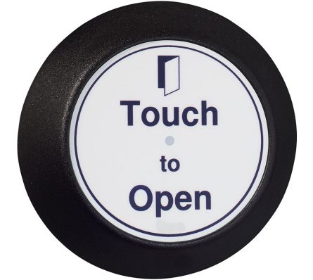 2 Channel Round 868MHz Radio Antimicrobial Acrylic Sensor - Touch To Open - Image 9