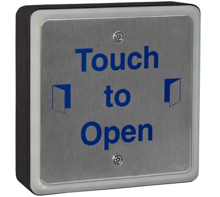 Square Illuminated Stainless Sensor - Touch To Open - Image 9