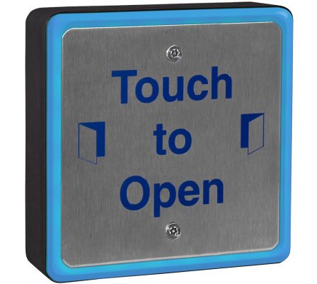 Square Illuminated Stainless Sensor - Touch To Open - Image 3