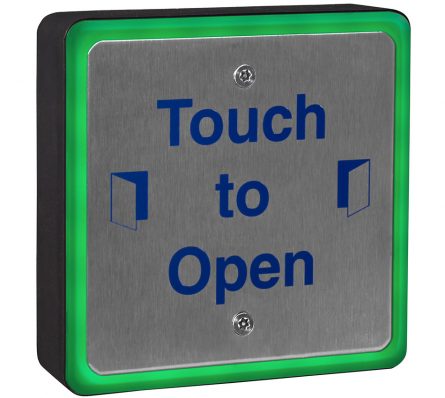 Square Illuminated Stainless Sensor - Touch To Open - Image 6