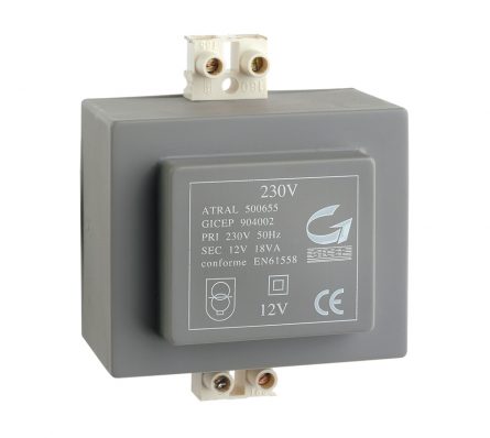 Daitem Transformer, 230Vac to 12Vac