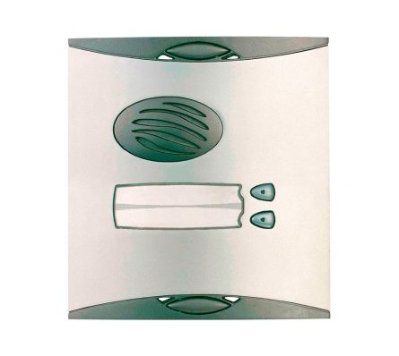 Daitem Twin Dwelling Anti-Vandal Faceplate