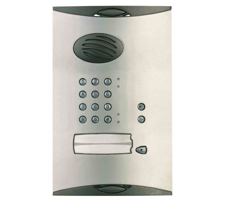 Daitem Single Dwelling Anti-Vandal Faceplate with Keypad