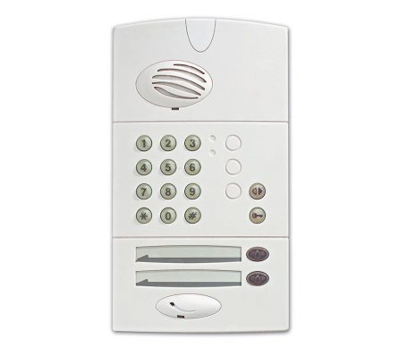 Daitem Twin Dwelling Caller Unit with Keypad