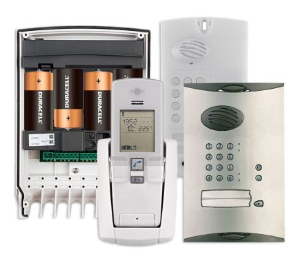 Daitem Battery Powered Single Dwelling Wireless Intercom with Keypad