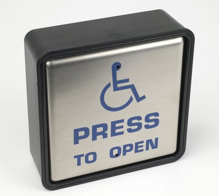 Larco Hardwired 4 1/2" Square Push Buttons
