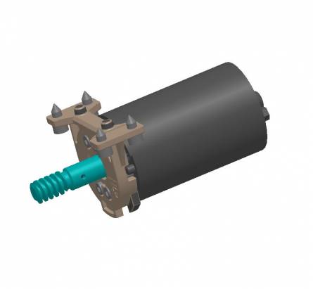 6PWR25MR - Complete motor 24Vcc with support PWR 25H