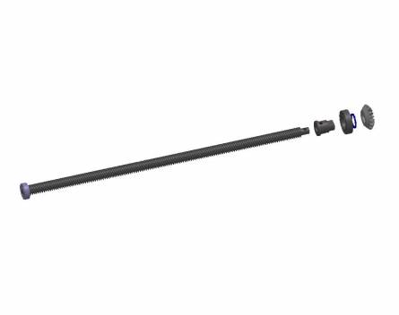 6PWR35V - Worm screw for PWR 35H