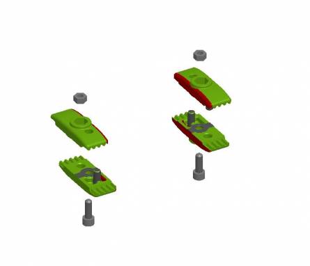 6PWRFB - Mechanical stopper 2 pieces kit