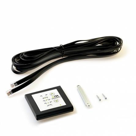 Mode Selector 80 x 80 mm flush mounted