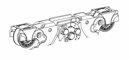 PSL100/150 2-wheel holder short with steel wheels