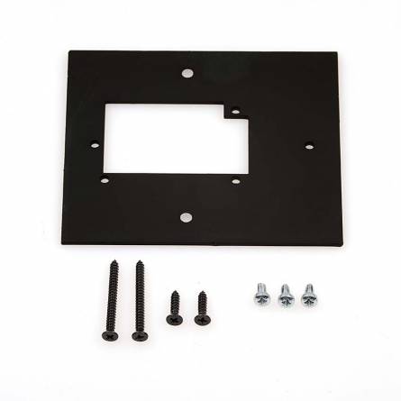 Flush mounting plate