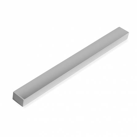 Spacer for door fitting (PULL) SILVER