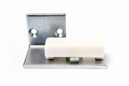 Floor Guide – Nylon Block for Telescopic Doors, Left Mounting
