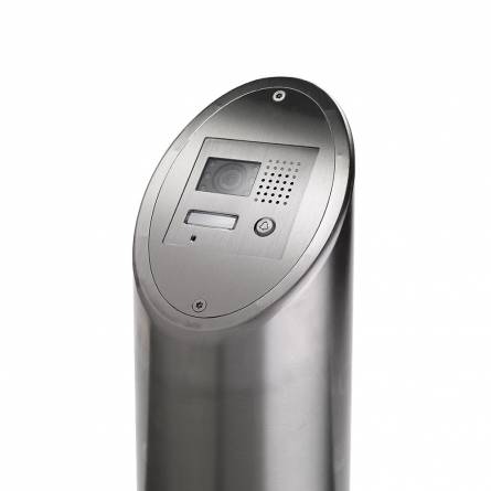 Stainless Steel Post - Changeable Top with Break Glass Cut Out - Image 3