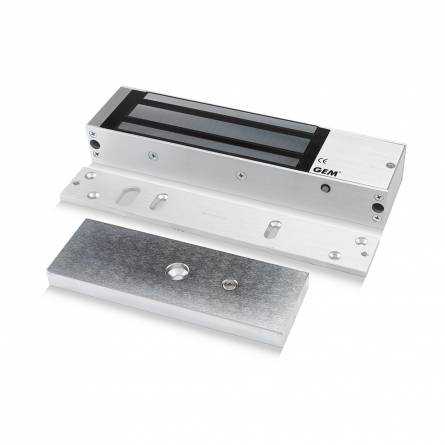 12-24Vdc, 1200lbs, Single Magnet - Monitored