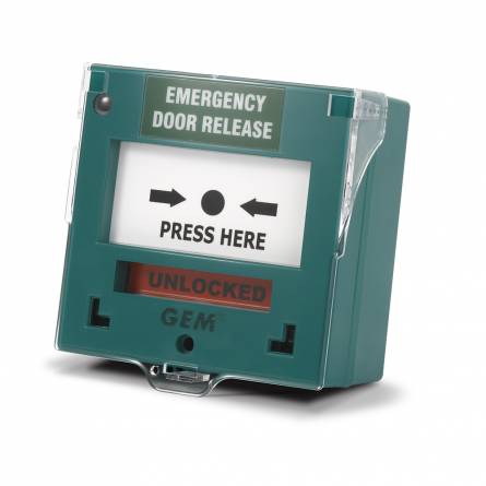 Call Point With Cover and Status Indicator