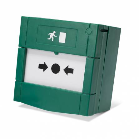 Break Glass Unit - Double Pole - Re-settable