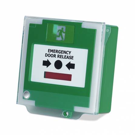 Break Glass Re-settable Illuminated with Cover Sounder and Timer