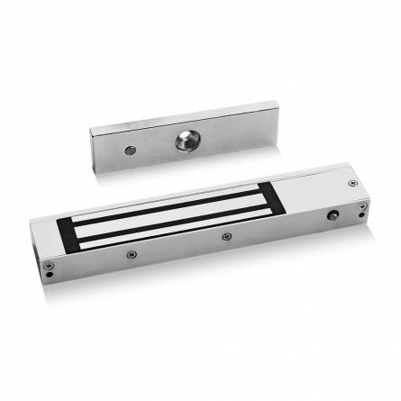 12-24Vdc, 300lbs, Single Micro Magnet - Monitored